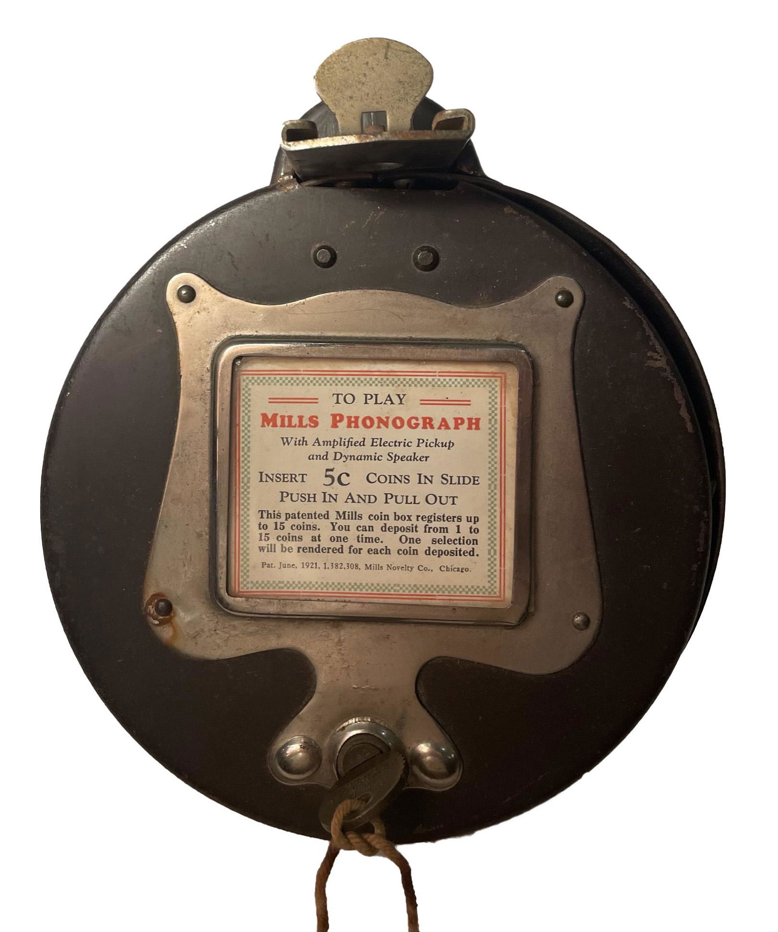 MILLS COIN BOX FOR VIOLANO (1 of 2)