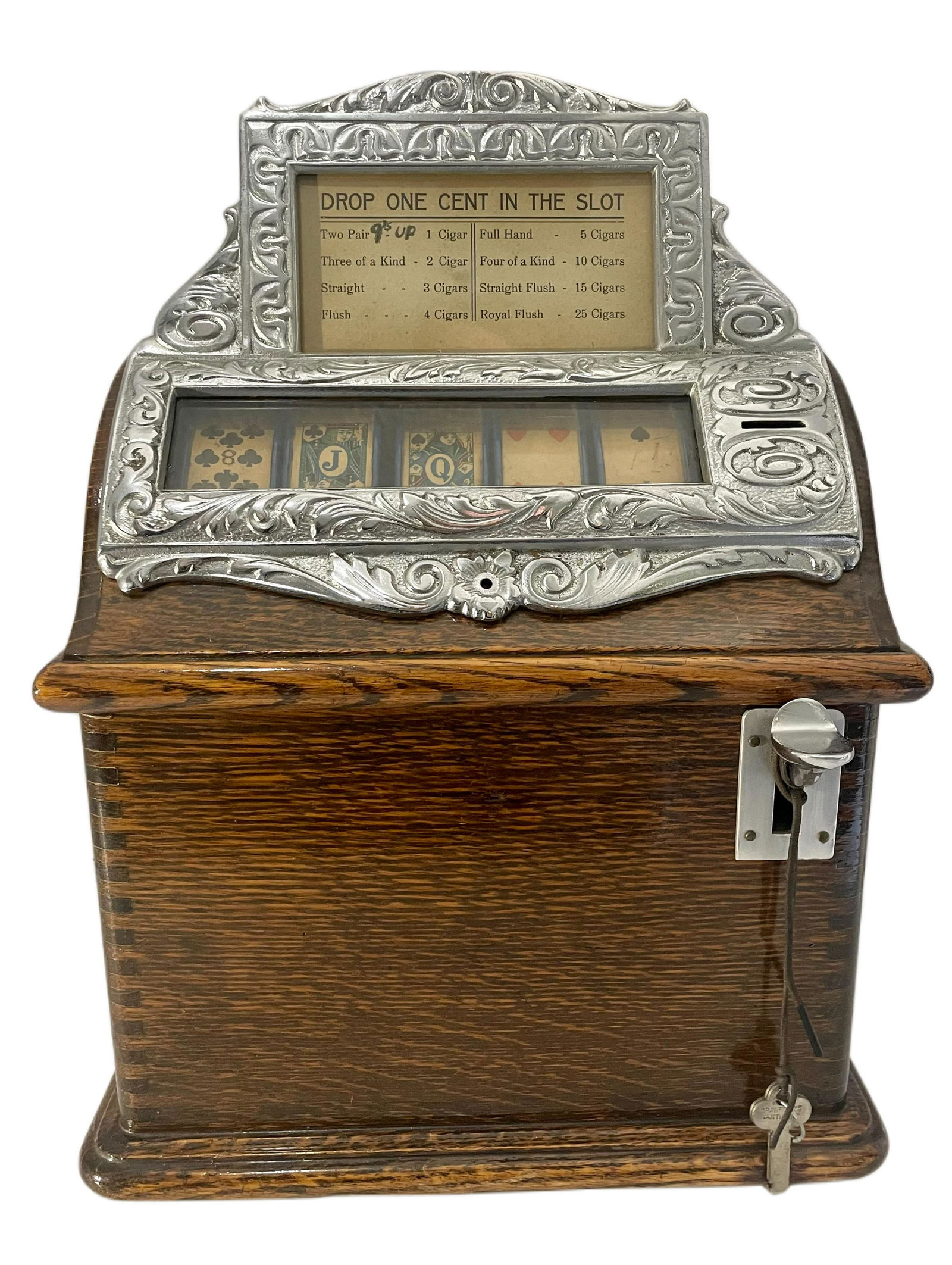 ONE CENT FIVE REEL CAILLE BROTHERS TRADE STIMULATOR (1 of 4)