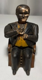 TAMMANY HALL CAST IRON MECHANICAL BANK