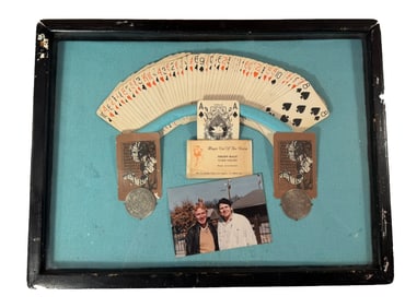 FRAMED NORM NIELSEN MAGIC COLLECTION -OUT OF THE NORM -AND PHOTO