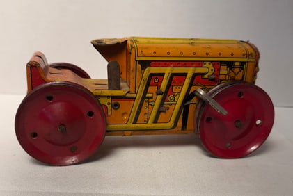 MARX TIN LITHO WIND UP TRACTOR