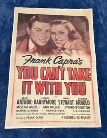 FRANK CAPRA'S YOU CAN'T TAKE IT WITH YOU MOVIE POSTER COLUMBIA
