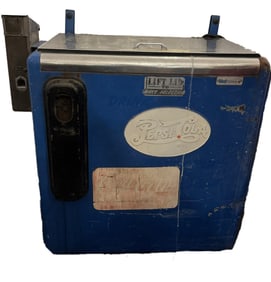 VINTAGE PEPSI-COLA IDEAL DISPENSER CO. MODEL A-55 PEPSI COOLER