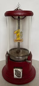 RED SEL-MOR GUMBALL MACHINE