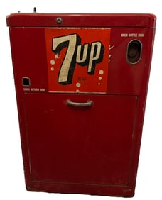 RED 7 UP COOLER