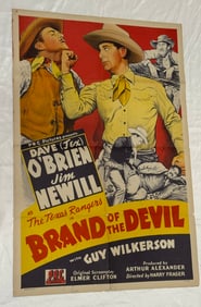 ORIGINAL BRAND OF THE DEVIL (PRC, 1944).ONE SHEET MOVIE POSTER