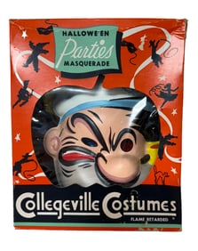 RARE POPEYE HALLOWEEN COSTUME FROM COLLEGEVILLE COSTUMES STILL IN BOX