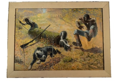 WINCHESTER REPEATING RIFLE PRINT – SHOOT THEM ALL AND AVOID TROUBLE