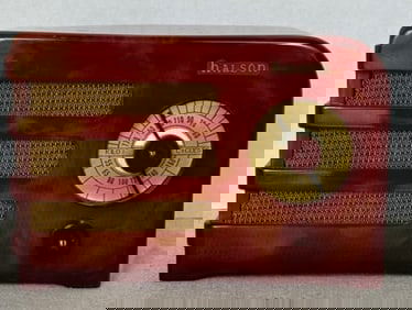 HALSON CATALIN BAKELITE RADIO