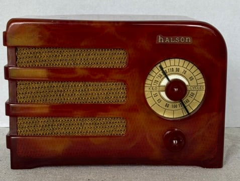 HALSON CATALIN BAKELITE RADIO (1 of 6)