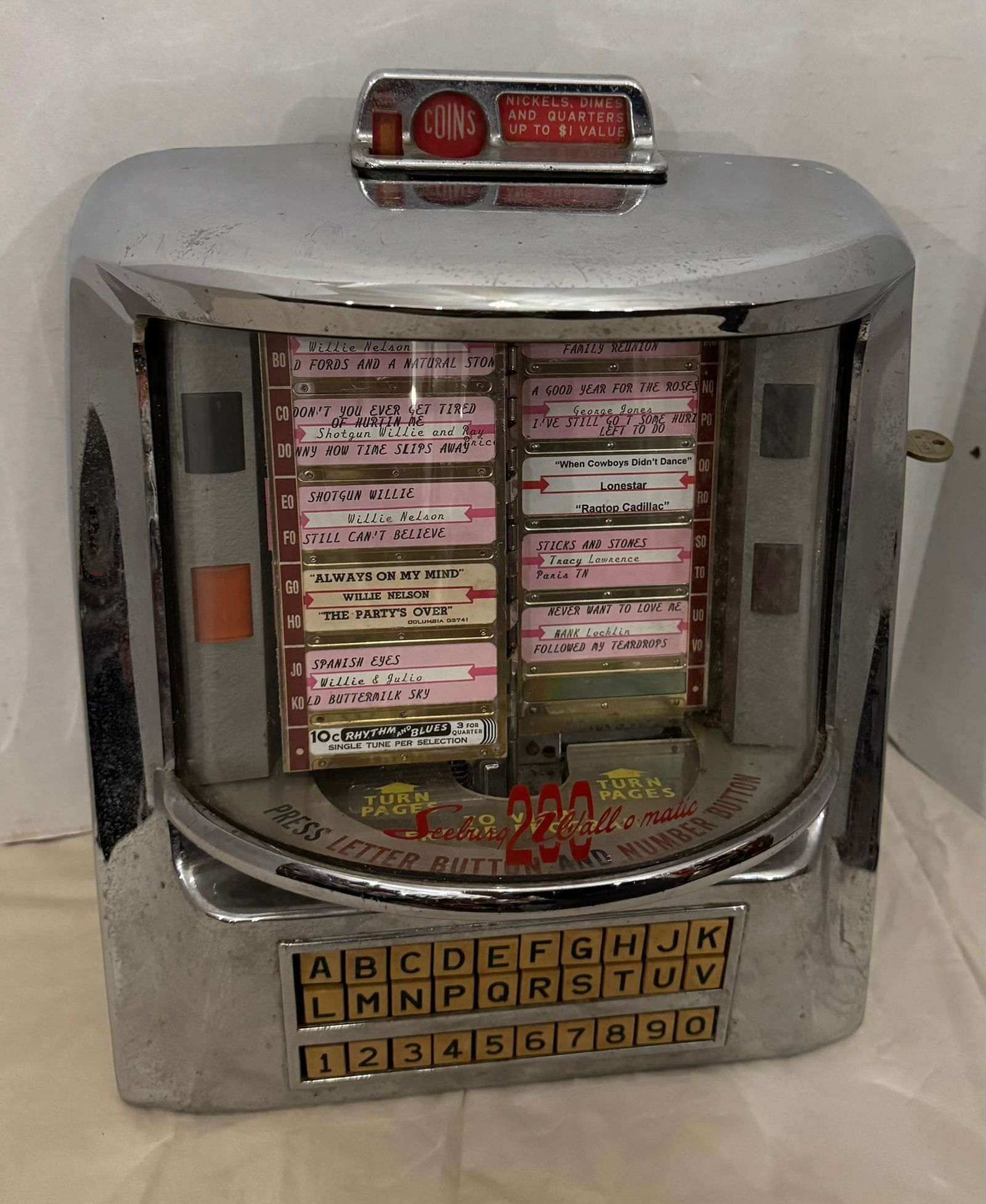 SEEBURG 200 SELECTOMATIC WALL BOX  (1 of 4)