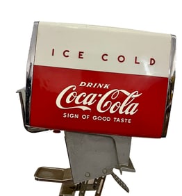 COCA COLA OUTBOARD MOTOR SYRUP DISPENSER