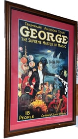 GEORGE THE SUPREME MASTER OF MAGIC POSTER