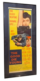 FRAMED THE GOOD DIE YOUNG (UNITED ARTISTS, 1955 INSERT