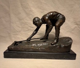 BRONZE SCULPTURE MARKED H. BOUCHARD 1901