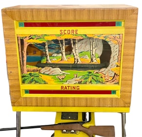 RAY-O-LITE RIFLE RANGE: SEEBURG SHOOT THE BEAR ARCADE GAME