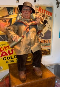 THE DUTCH DRUNKARD AUTOMATON, CIRCA 1905, BY THE FAMOUS PARIS AUTOMATON MAKER ROULETT & DECAMPS