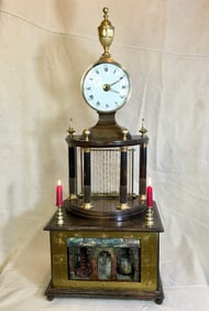 RARE AND IMPRESSIVE BAYER SWISS AUTOMATAON CLOCK