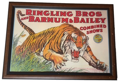 RINGLING BROS. & BARNUM AND BAILEY COMBINED SHOW POSTER