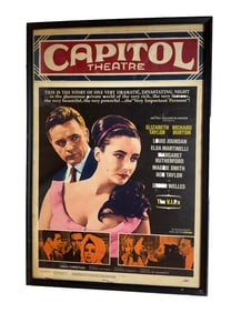 The V.I.P.s (MGM, 1963). Window Card