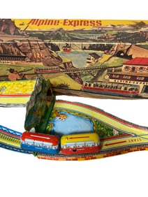 ALPINE EXPRESS TECHNOFIX TIN TOY