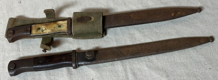 (2) WORLD WAR II GERMAN BAYONETS
