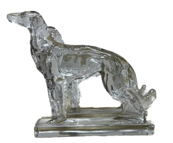 VINTAGE PAIR OF ART DECO ART GLASS BOOKENDS