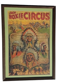 JACK HOXIE 3 RING CIRCUS  POSTER