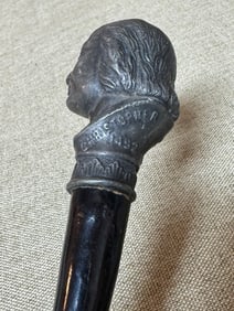 CHRISTOPHER COLUMBUS SWAGGER STICK WALKING CANE