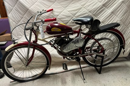 VINTAGE WHIZZER MOTORIZED BICYCLE