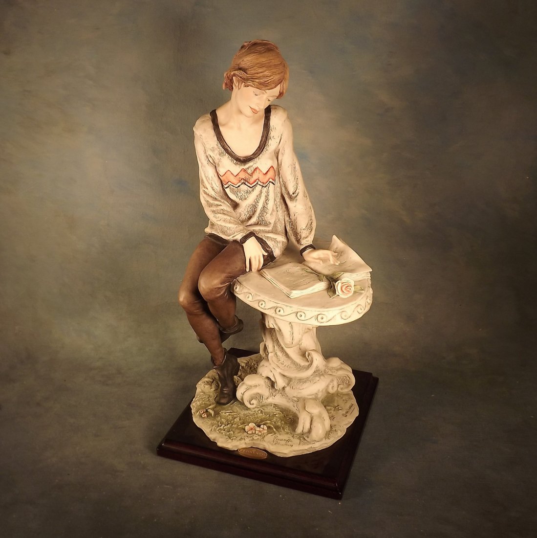 Giuseppe Armani Statue "Poetry" - 17" tall: Giuseppe Armani Statue "Poetry" - 17" tall