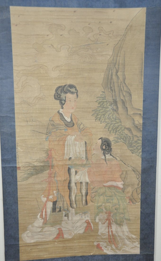 A fine 19th Century Chinese painting (1 of 7)