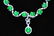 A translucent jadeite necklace - 2