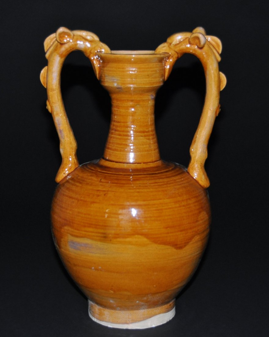 A Tang- style Yellow Ground vase (1 of 8)