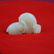 A Qing Dynasty white jade carving of a two lambs - 4