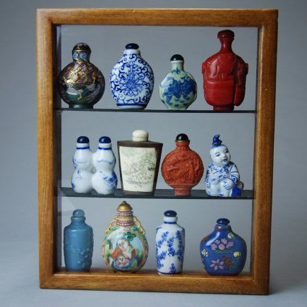 A set of 12 Chinese snuff bottles (1 of 8)