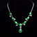 A jadeite necklace