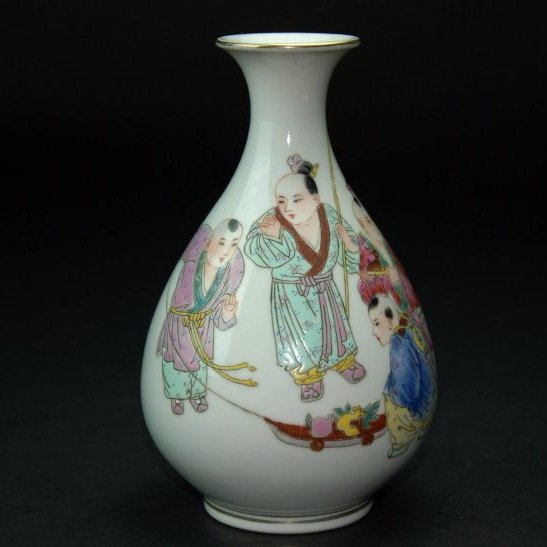 A Republic period famille rose vase (1 of 6)
