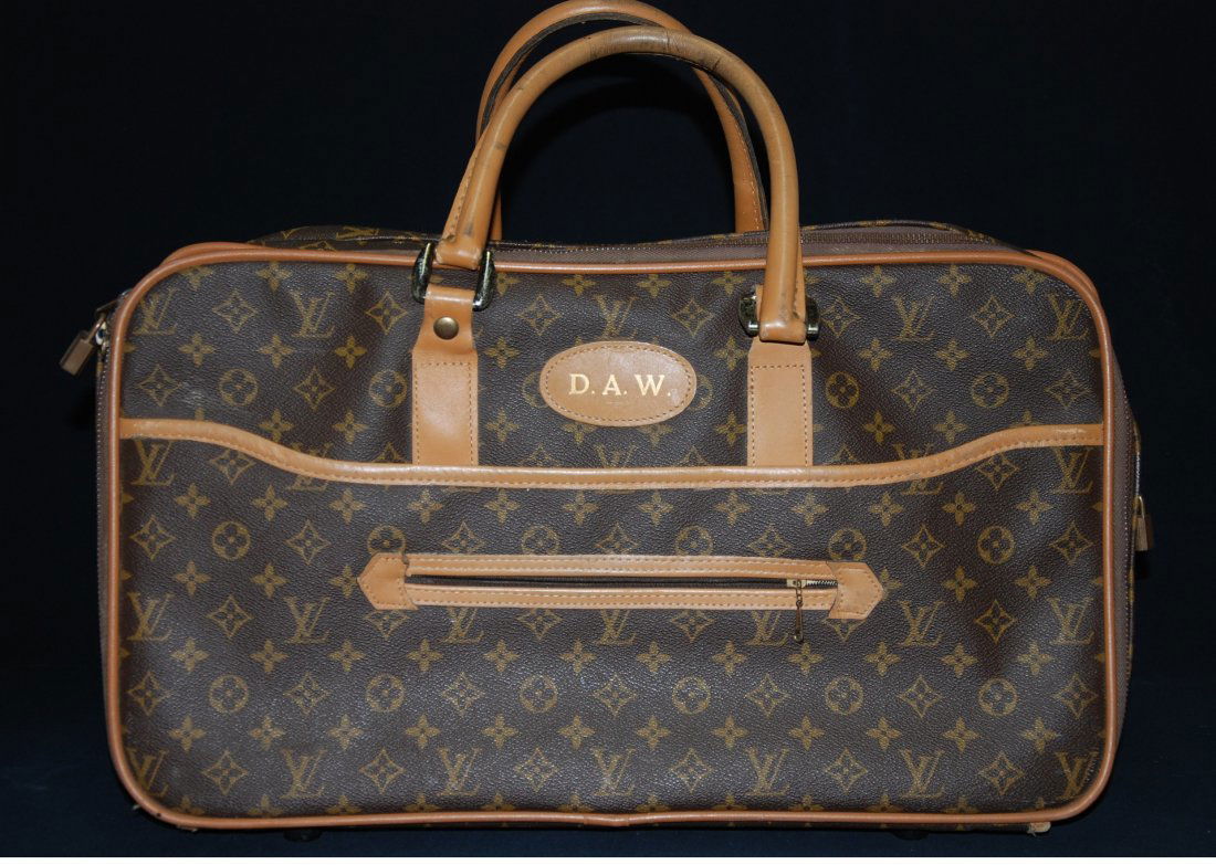 A Louis Vuitton Monogram suitcase travel bag (1 of 8)