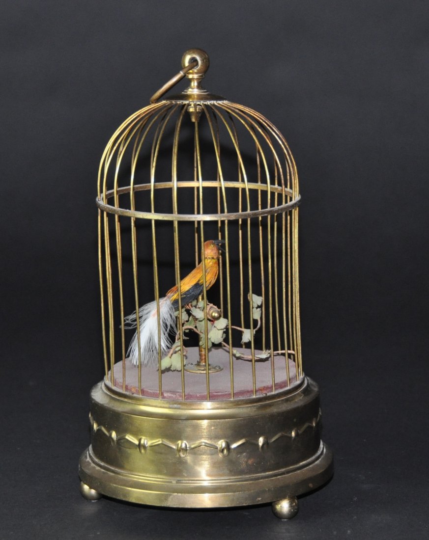 A 19th century German musical singing bird (1 of 5)