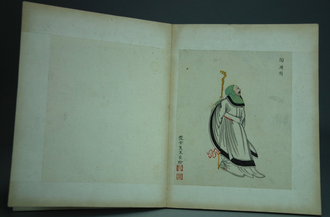 A Rare Qing Dynasty Imperial Painting Booklet (1 of 10)