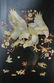 A 19th century mother of pearl lacquer panel - 6