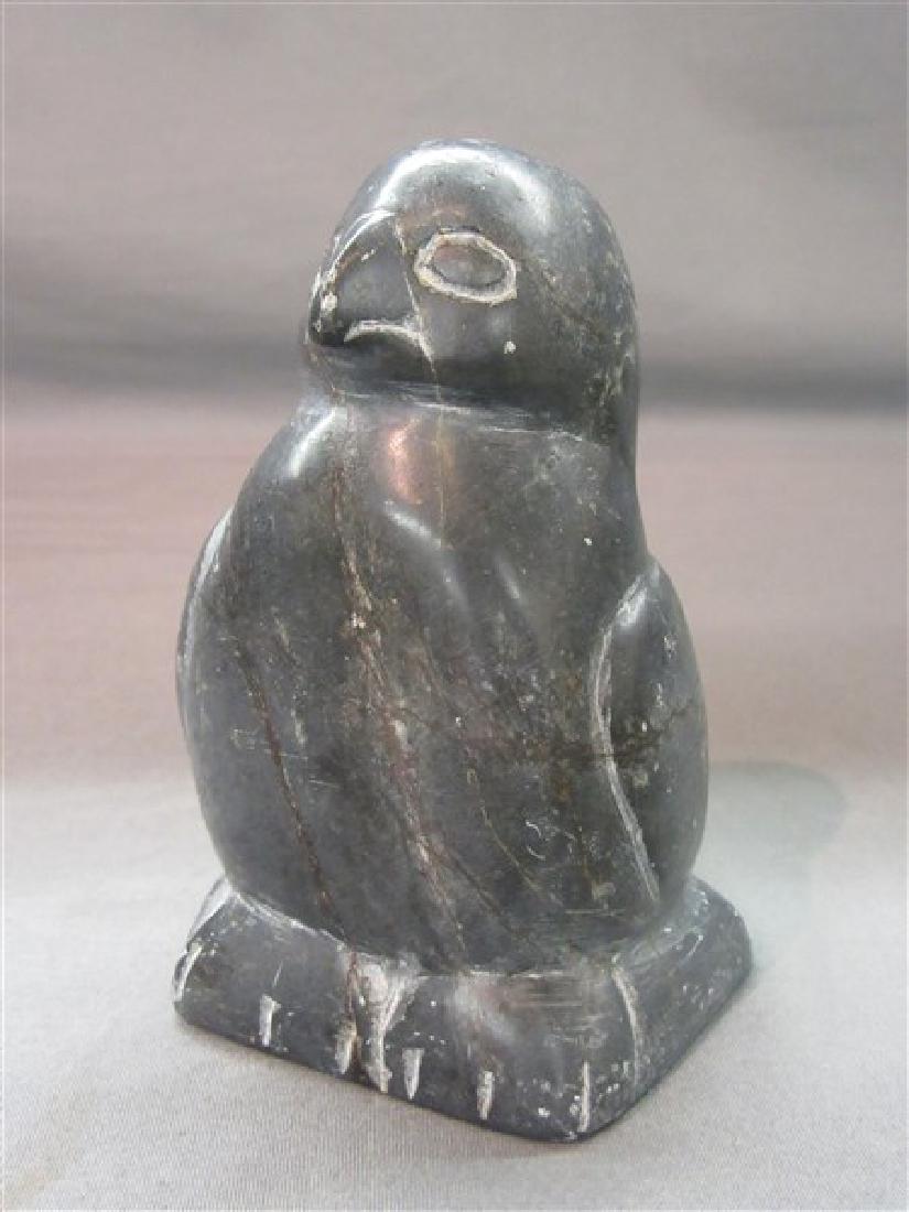 Inuit Bird Stone Carving (1 of 3)