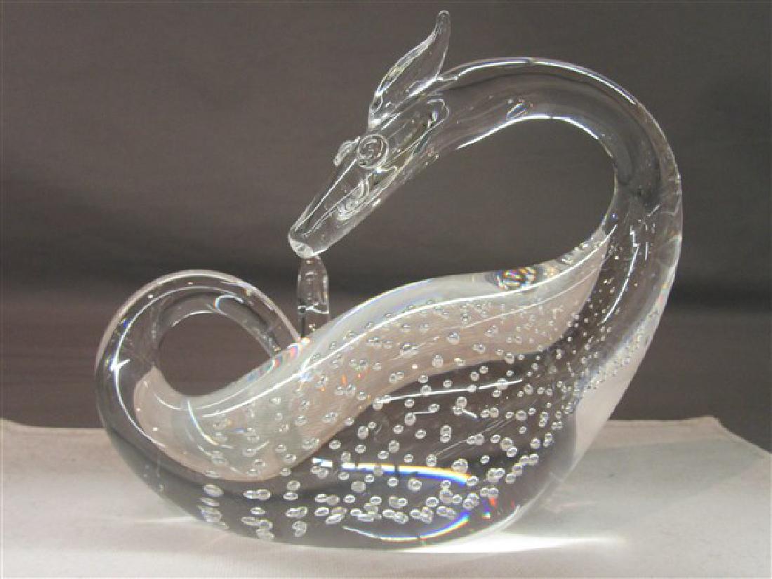 Steuben Glass Dragon Sculpture (1 of 4)