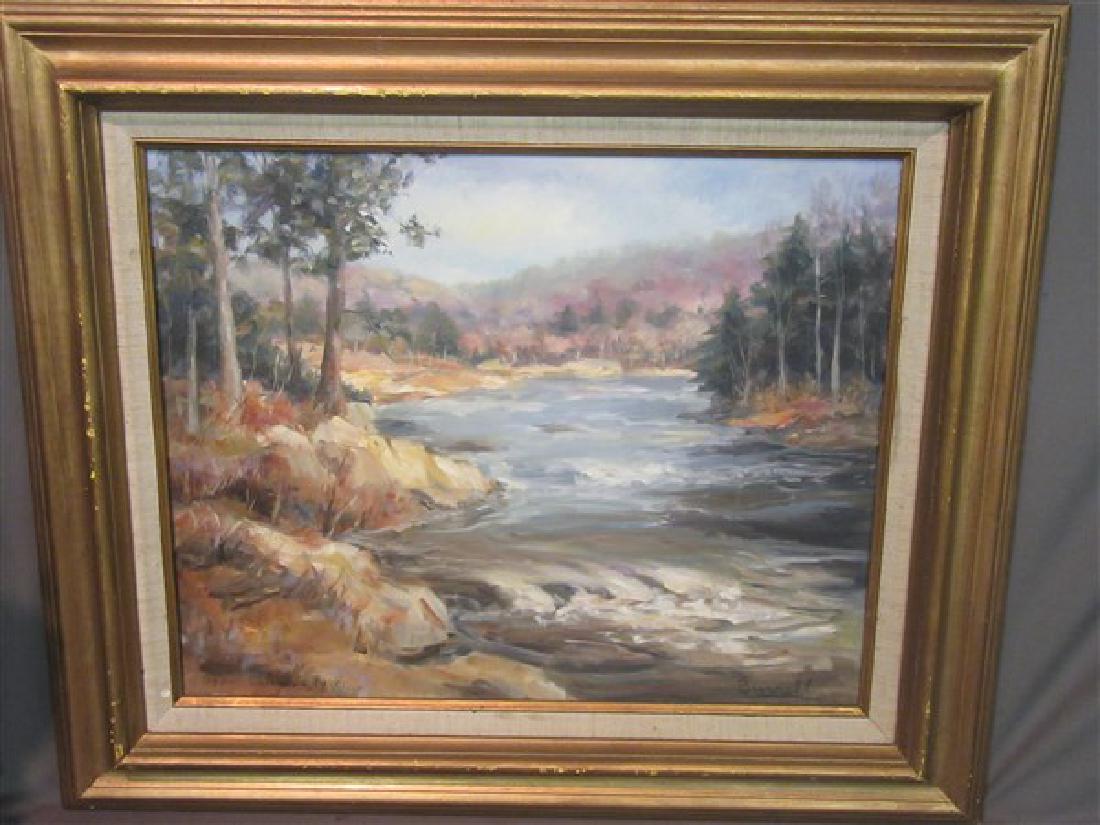 Upper Delaware River O/C by Eleonor Burrell (1 of 3)