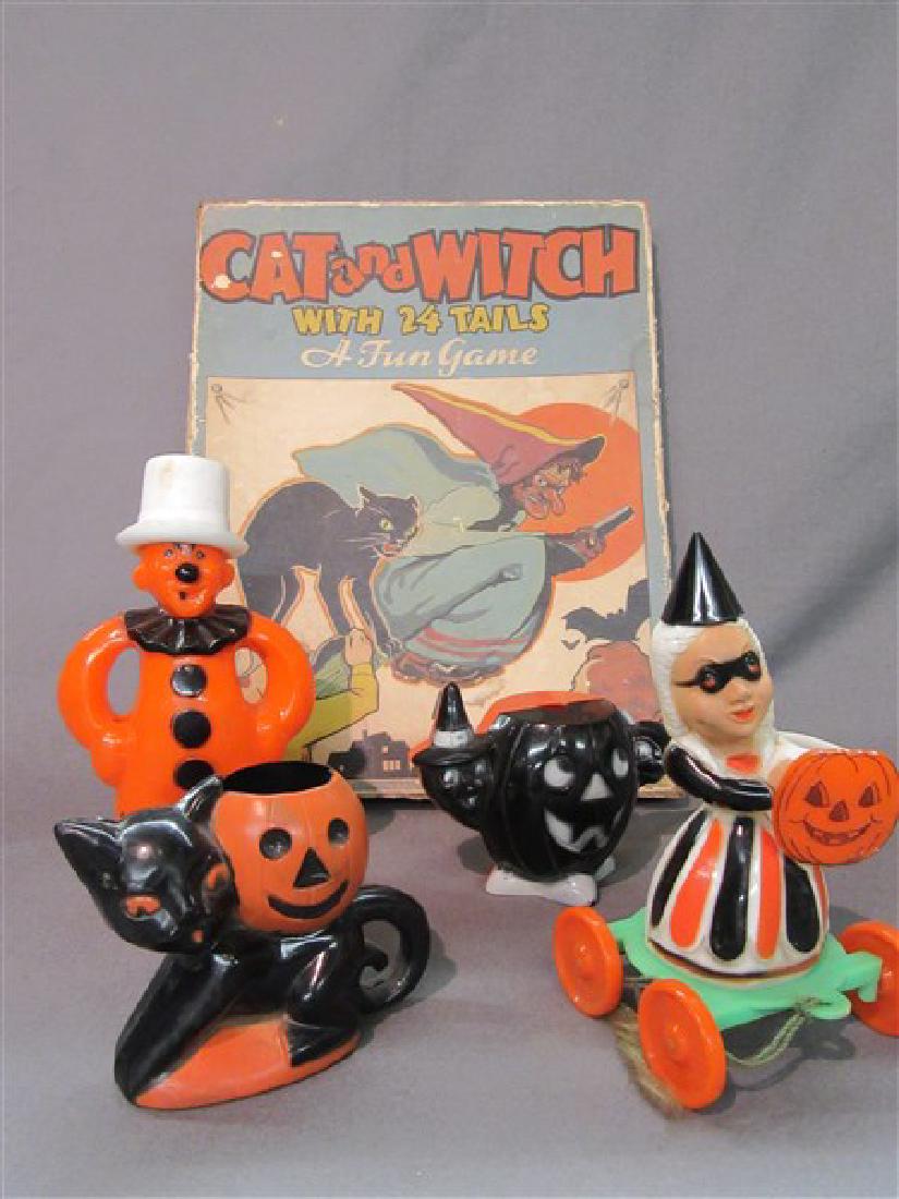 Vintage Halloween Candy Containers, Game (1 of 2)