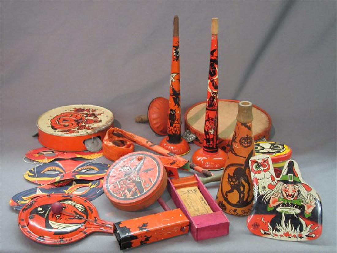 Vintage Halloween Noise Makers and Party Related Items (1 of 5)