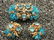 Miriam Haskell Brooch and Earrings