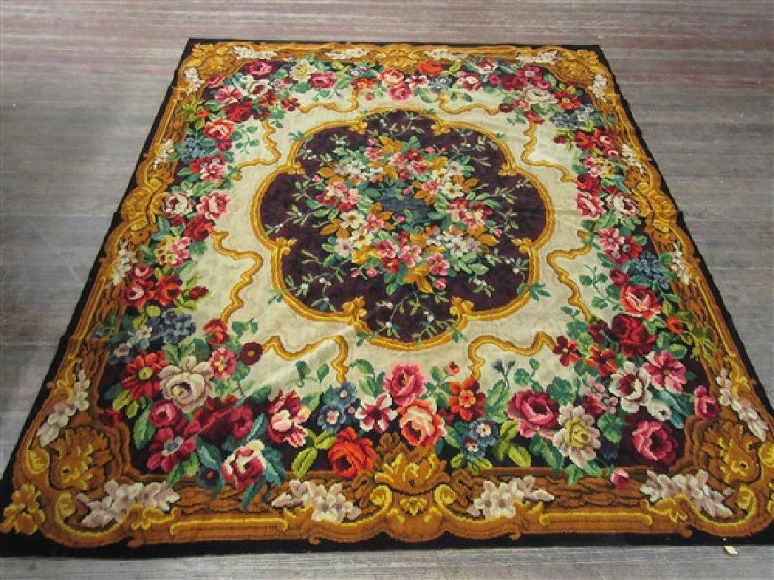 1920's Mohair Table Cloth: c. 1920's mohair table cloth.Dimensions: 38" X 60"