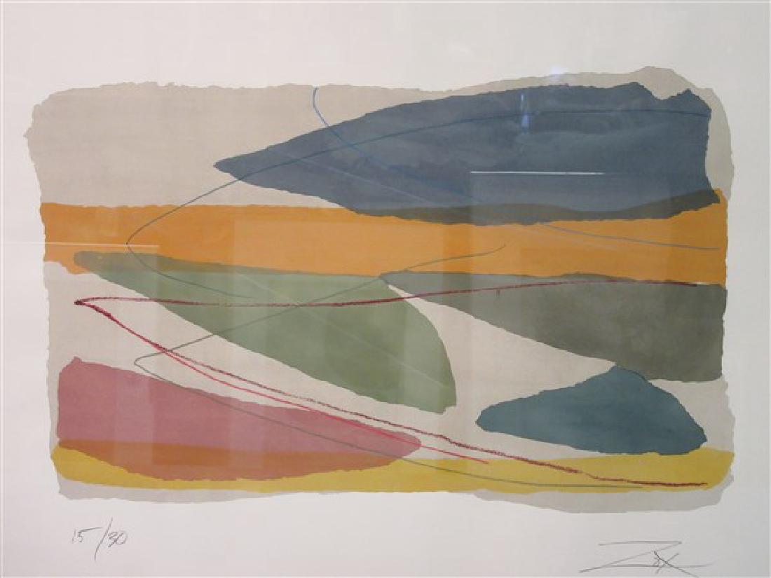 Larry Zox (American, b.1936, d. 2006) Serigraph (1 of 3)